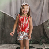Your Wishes - Ruffle Singlet Stripes