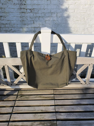 Rabbit & Rose - Mombag Canvas Forest Green